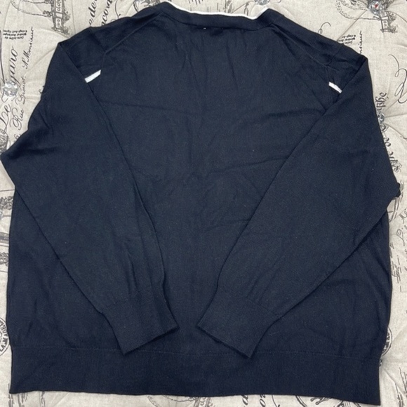 COURT & ROWE Elbow Detail Tipped Cardigan - Picture 6 of 7